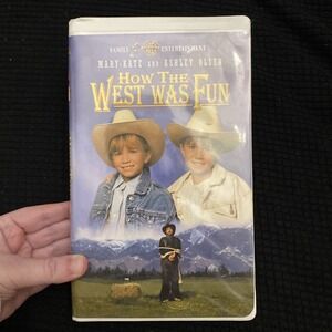 How the West Was Fun VHS Clamshell Mary Kate & Ashley Olsen